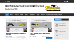 Desktop Screenshot of hunters.ch